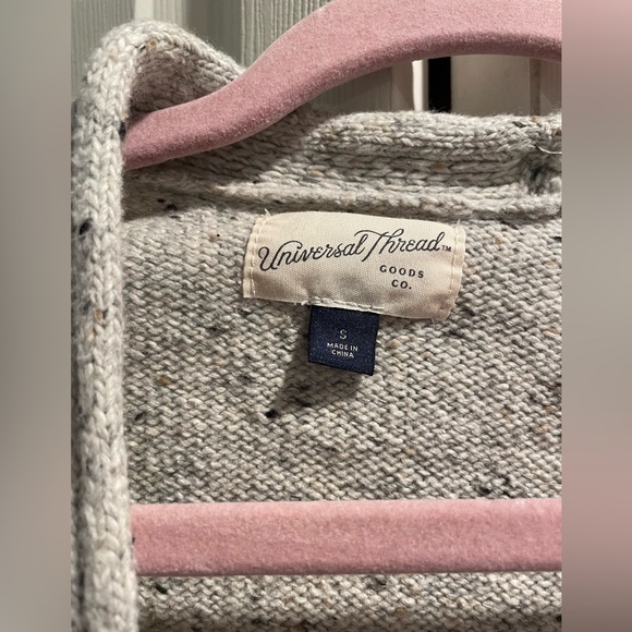 Universal Thread cream and brown speckled cardigan - Picture 4 of 4